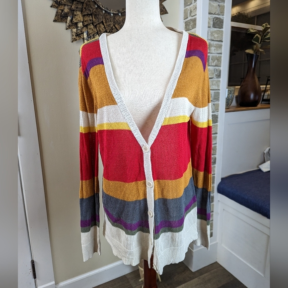 BBC Dr. Who Exclusive Fourth Doctor Cardigan Size M - Picture 1 of 4
